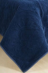 Park Avenue Charlotte Cotton Velvet Quilted Comforter Set - Single