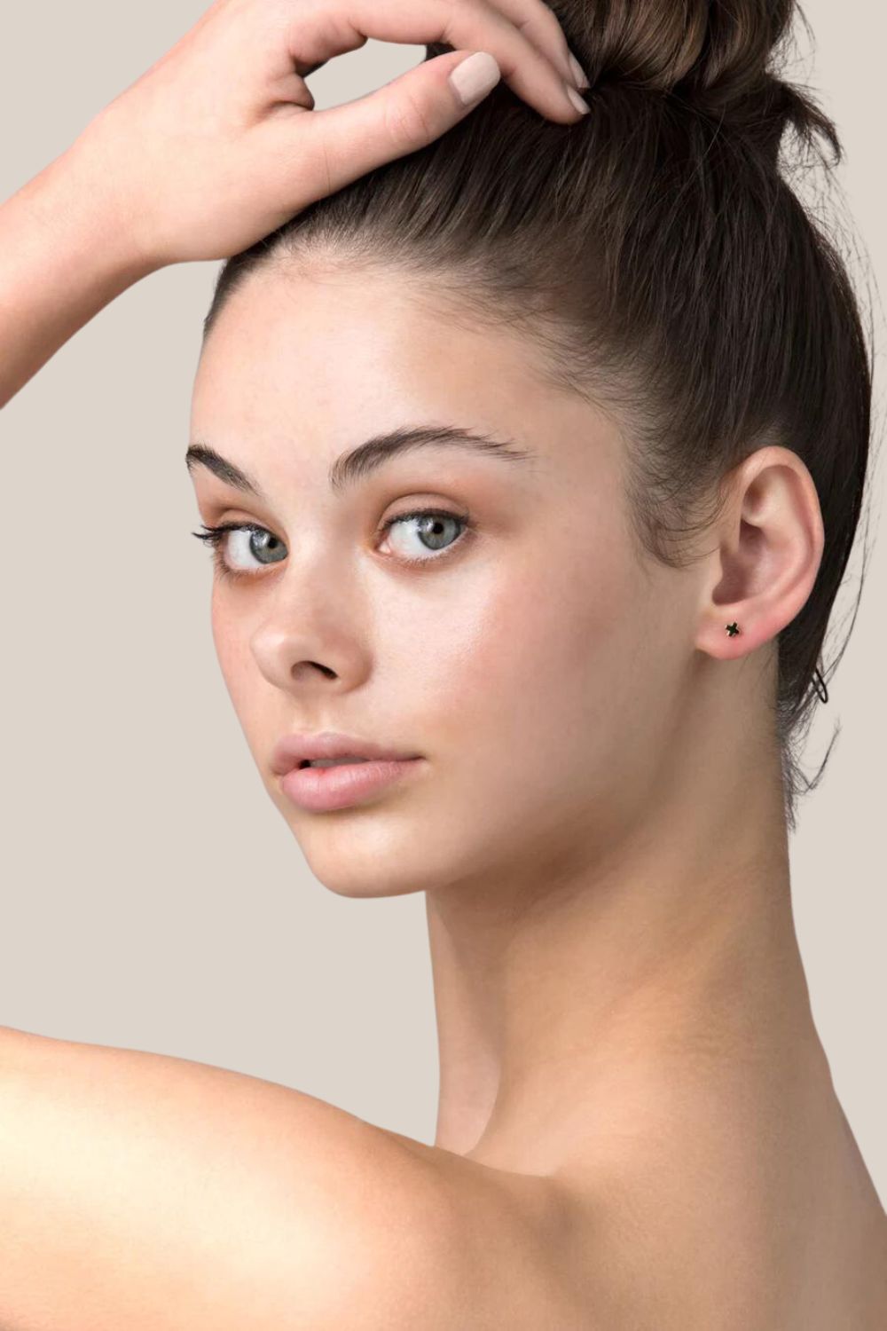 Liberte Petite Cross Earring