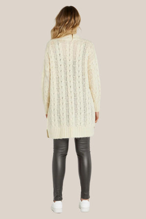 Sass Erin Cable Knit Cardi
