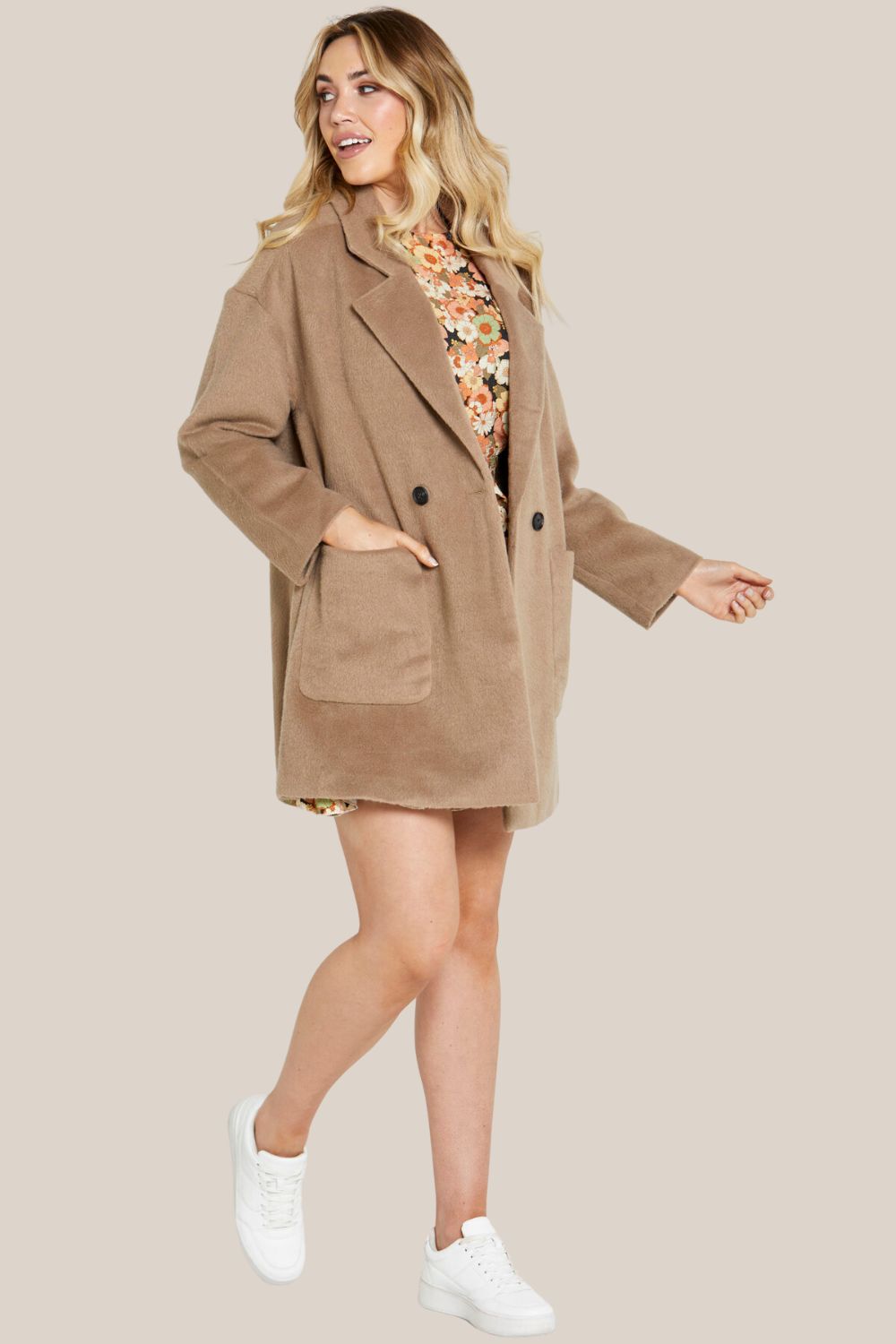 Sass Arden Double Breasted Coat