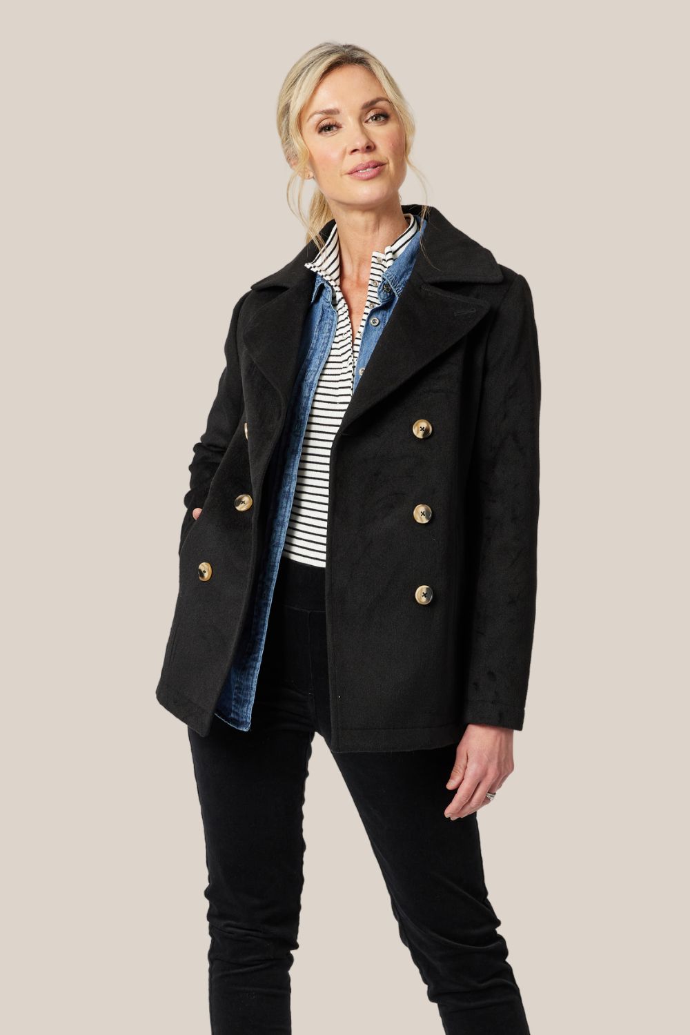 Gordon Smith London Melton Car Coat