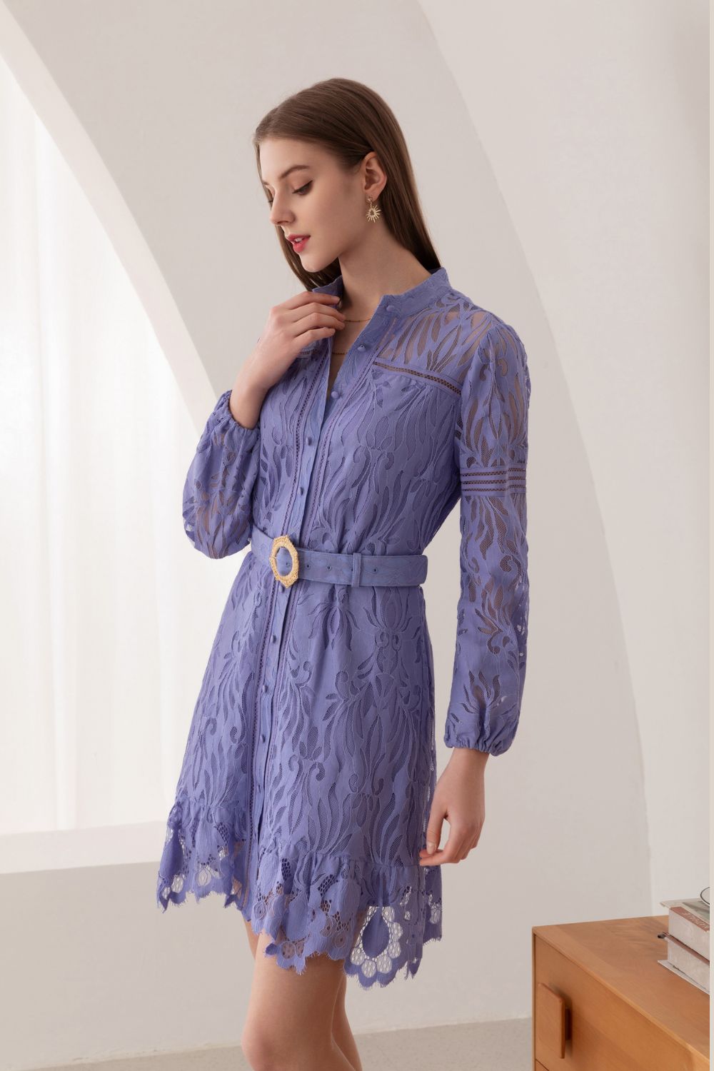 GDS Ambre Belted Dress