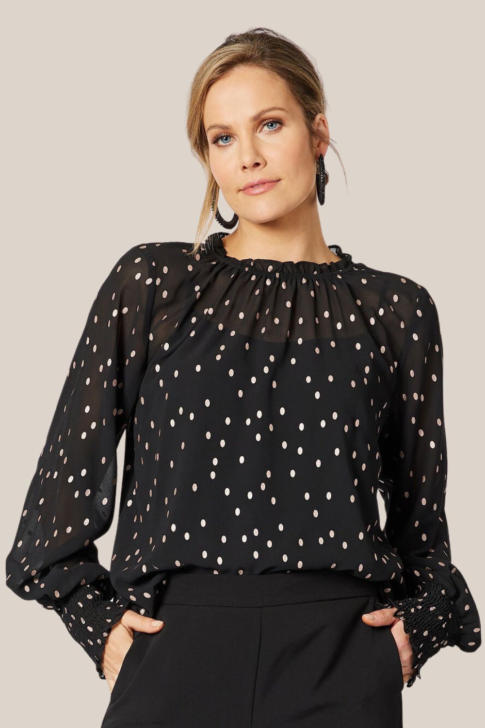 Hammock & Vine Bronze Spot Top