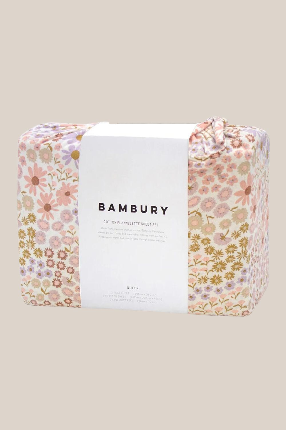 Bambury Millie Flannelette Sheet - King