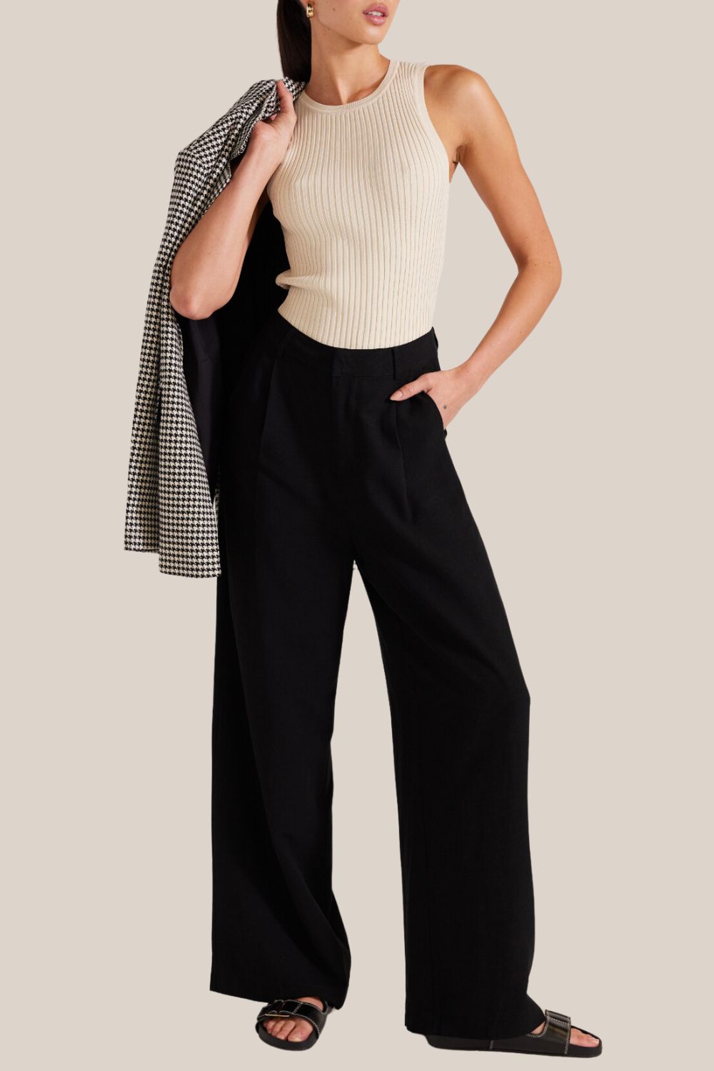 Staple the Label Aster Wide Leg Pants