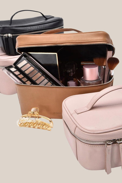 Cobb & Co Large Leather Beauty Case