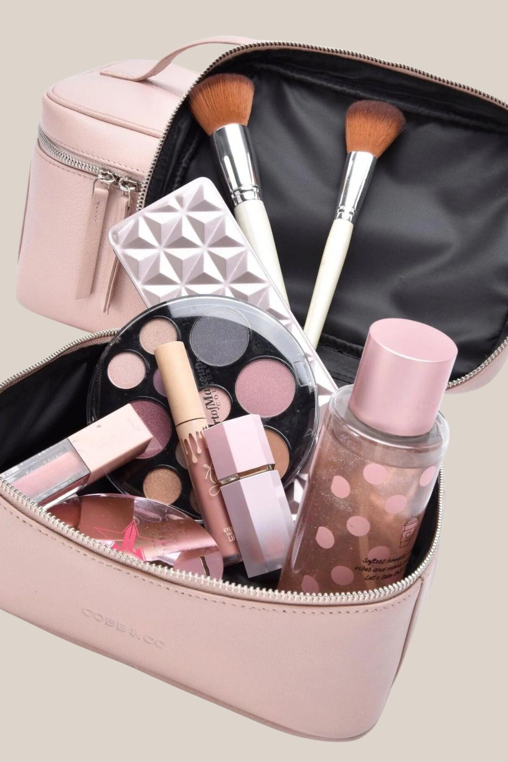 Cobb & Co Small Leather Beauty Case