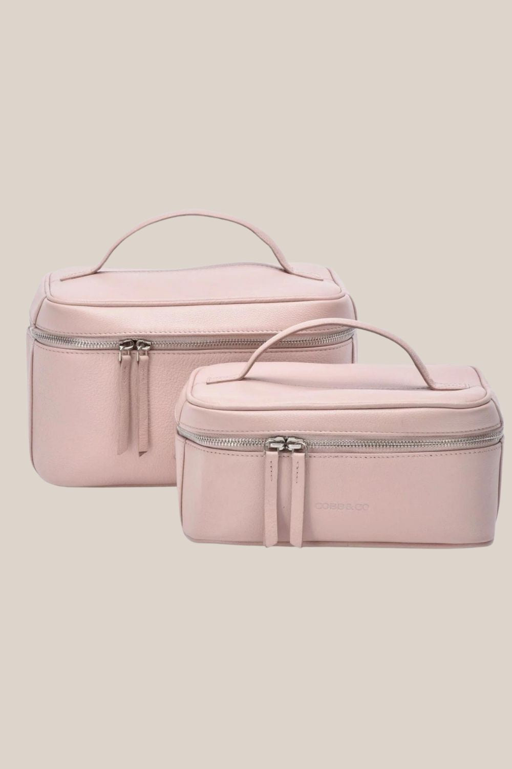 Cobb & Co Large Leather Beauty Case