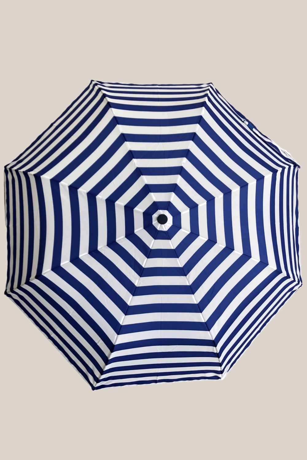 Gabee Navy Stripe Compact Umbrella