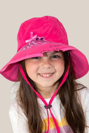 Cancer Council Awesome Croc Wide Brim Bucket Hat