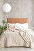Renee Taylor Gingham Washed Cotton Reversible Blanket - Single/Double