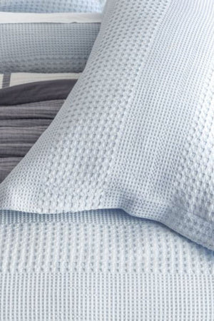 Renee Taylor Elegance Waffle Cotton Quilt Cover Set - King