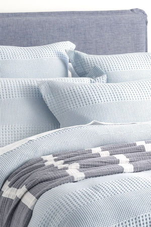 Renee Taylor Elegance Waffle Cotton Quilt Cover Set - King