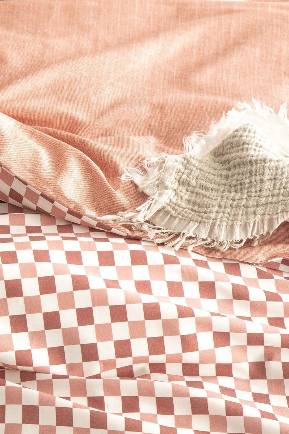 Renee Taylor 300 TC Cotton Reversible Printed Quilt Cover Set - Double