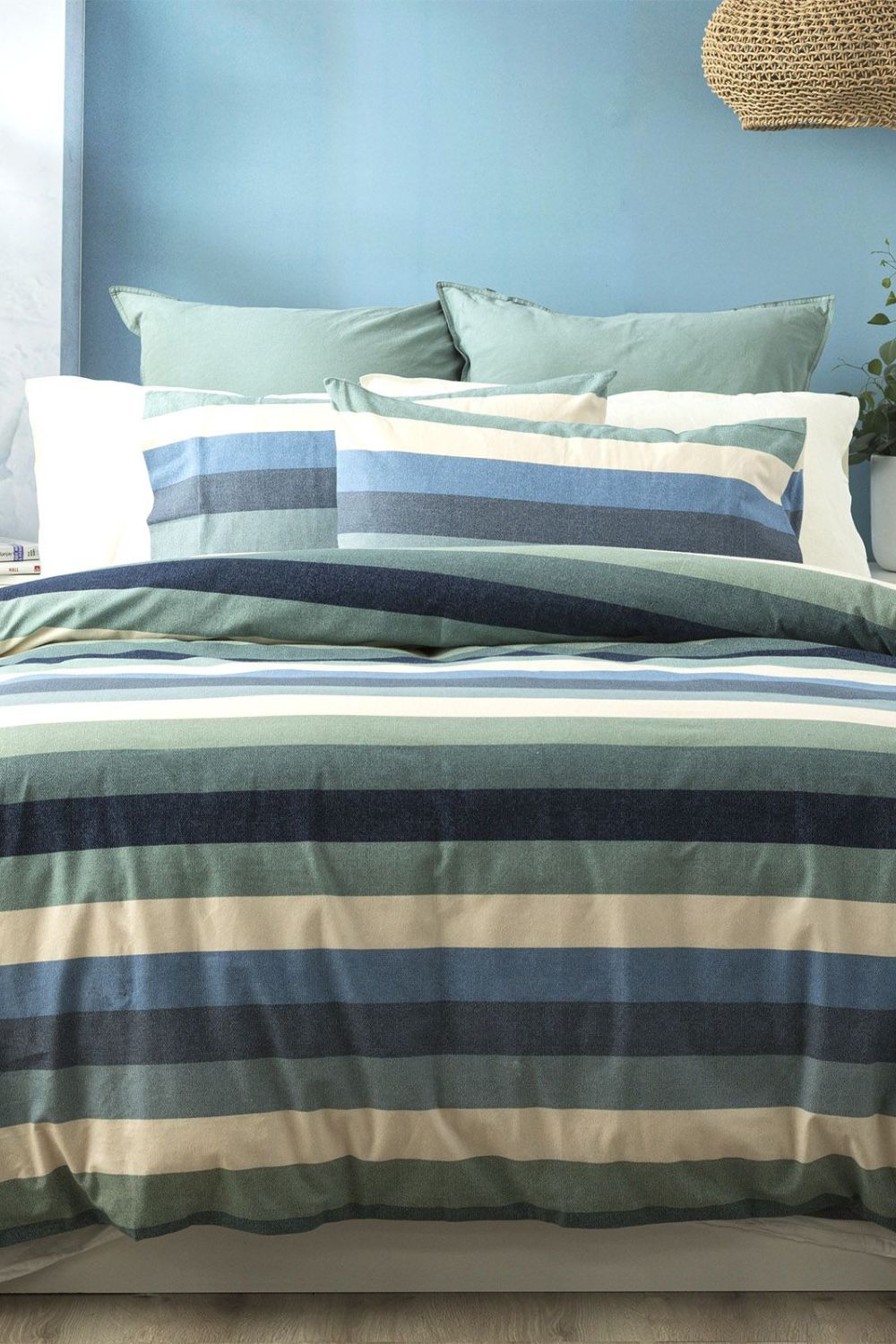 Renee Taylor 300 TC Ornate Quilt Cover Set - Queen