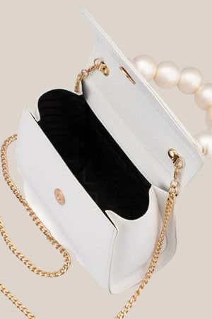 Olga Berg Peta Pearl Handle Bag