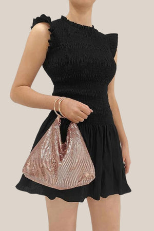 Olga Berg Shar Mesh Convertible Bag