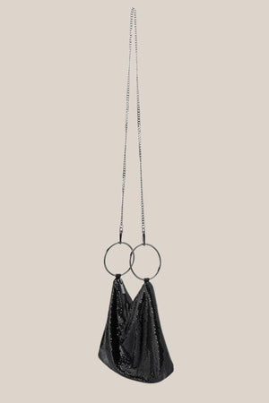 Olga Berg Shar Mesh Convertible Bag