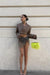 Olga Berg Estelle Feather Clutch