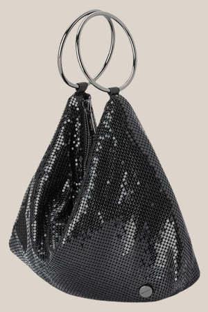 Olga Berg Shar Mesh Convertible Bag