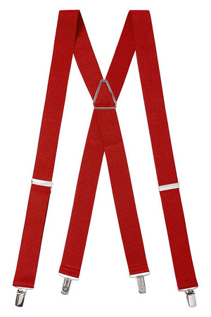 Buckle X-Back Plain Braces 35mm