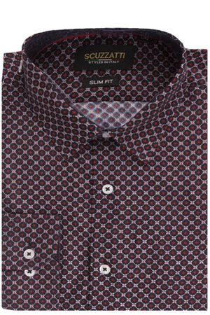 Scuzzatti Microfibre Long Sleeve Shirt