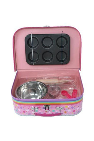 Pink Poppy Unicorn Princess 7 Pc Rainbow Baking Set