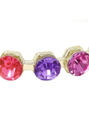 Pink Poppy Carnival Gem Bangle