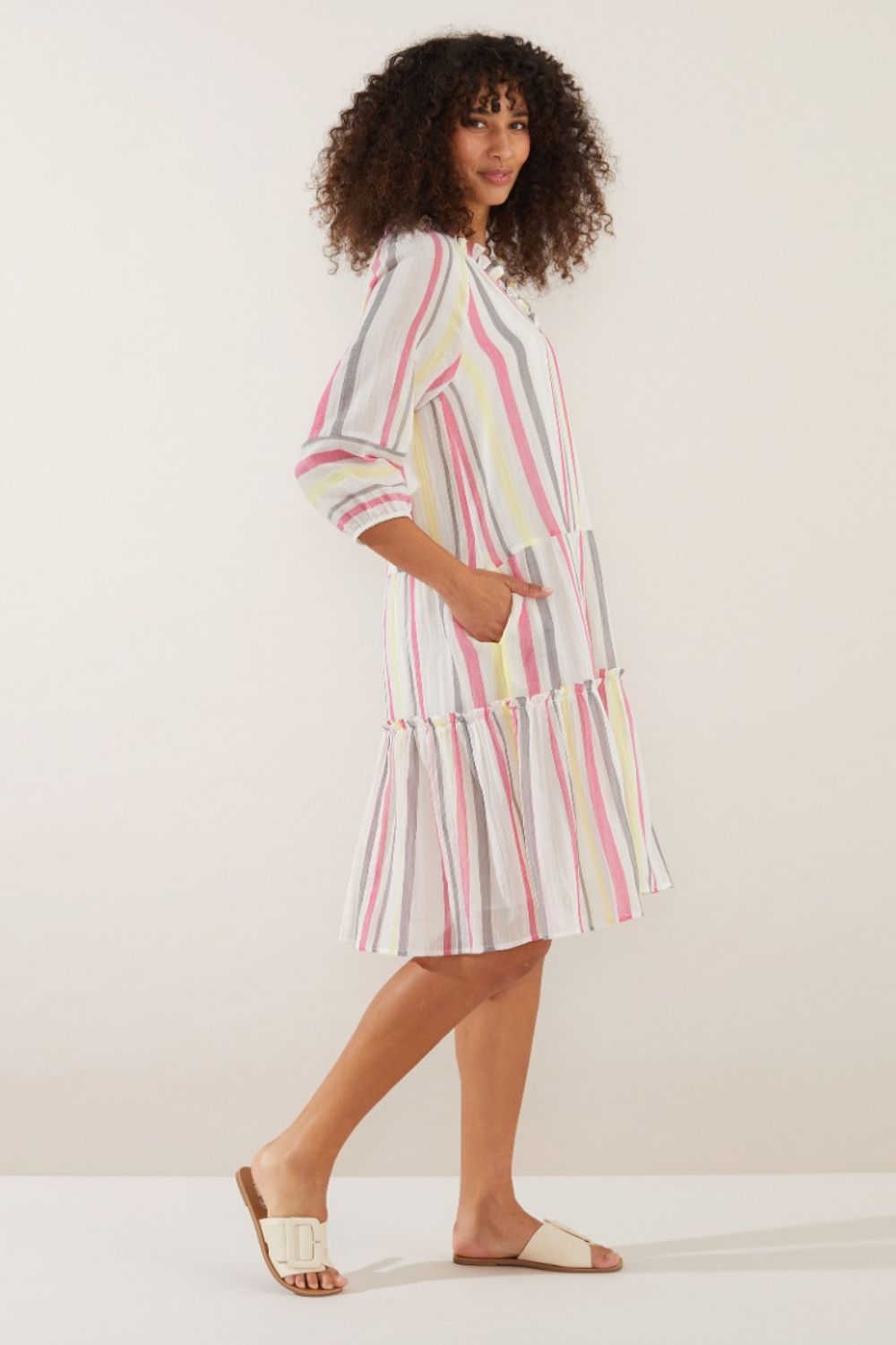 Yarra Trail Vivid Stripe Dress