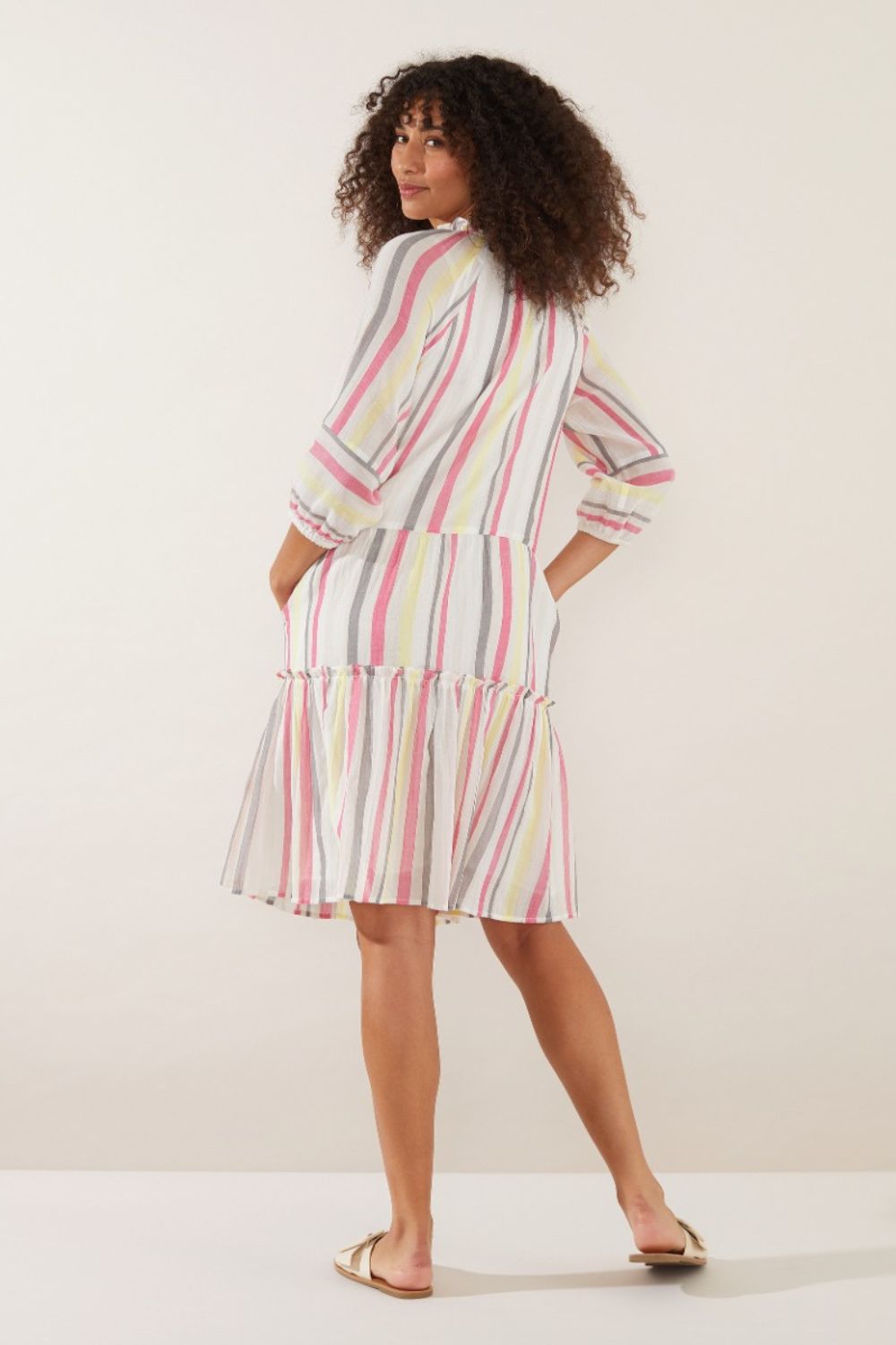 Yarra Trail Vivid Stripe Dress
