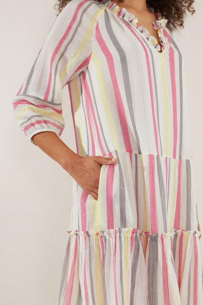 Yarra Trail Vivid Stripe Dress