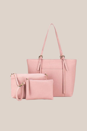 Black Caviar Charlotte 3 Piece Handbag