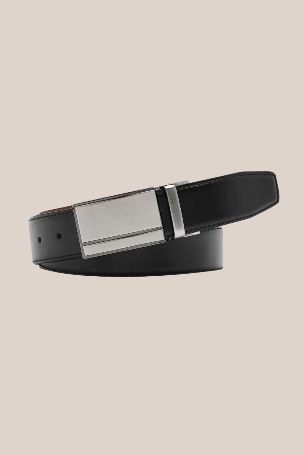 Buckle Reversible Leather Belt 35cm - H5519