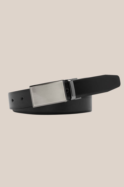Buckle Reversible Leather Belt 30mm - H4495