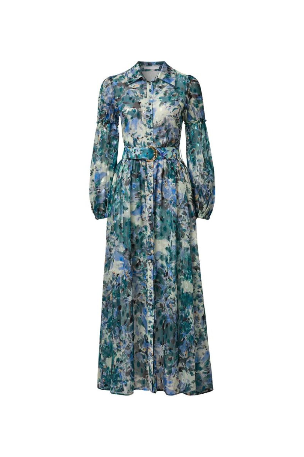 Sofia Irina Maxi Shirt Dress