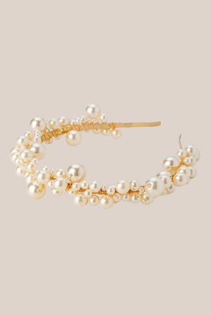 Olga Berg Andrina Pearl Headband
