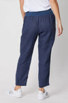 Gordon Smith Jersey Waist Linen Pant