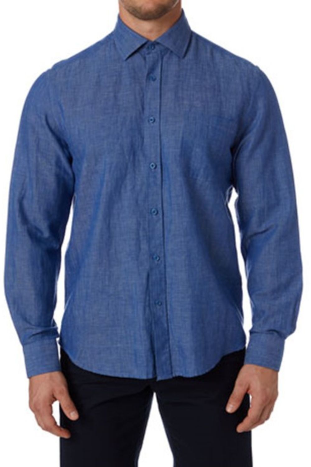 City Club Resort Long Sleeve Linen Shirt