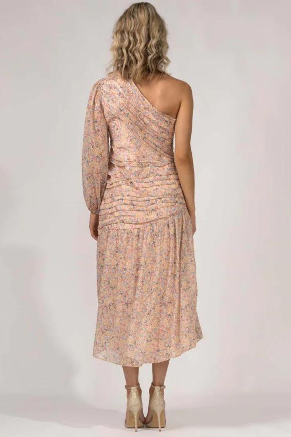 Three Of Something Postcard Maisie Midi Dress