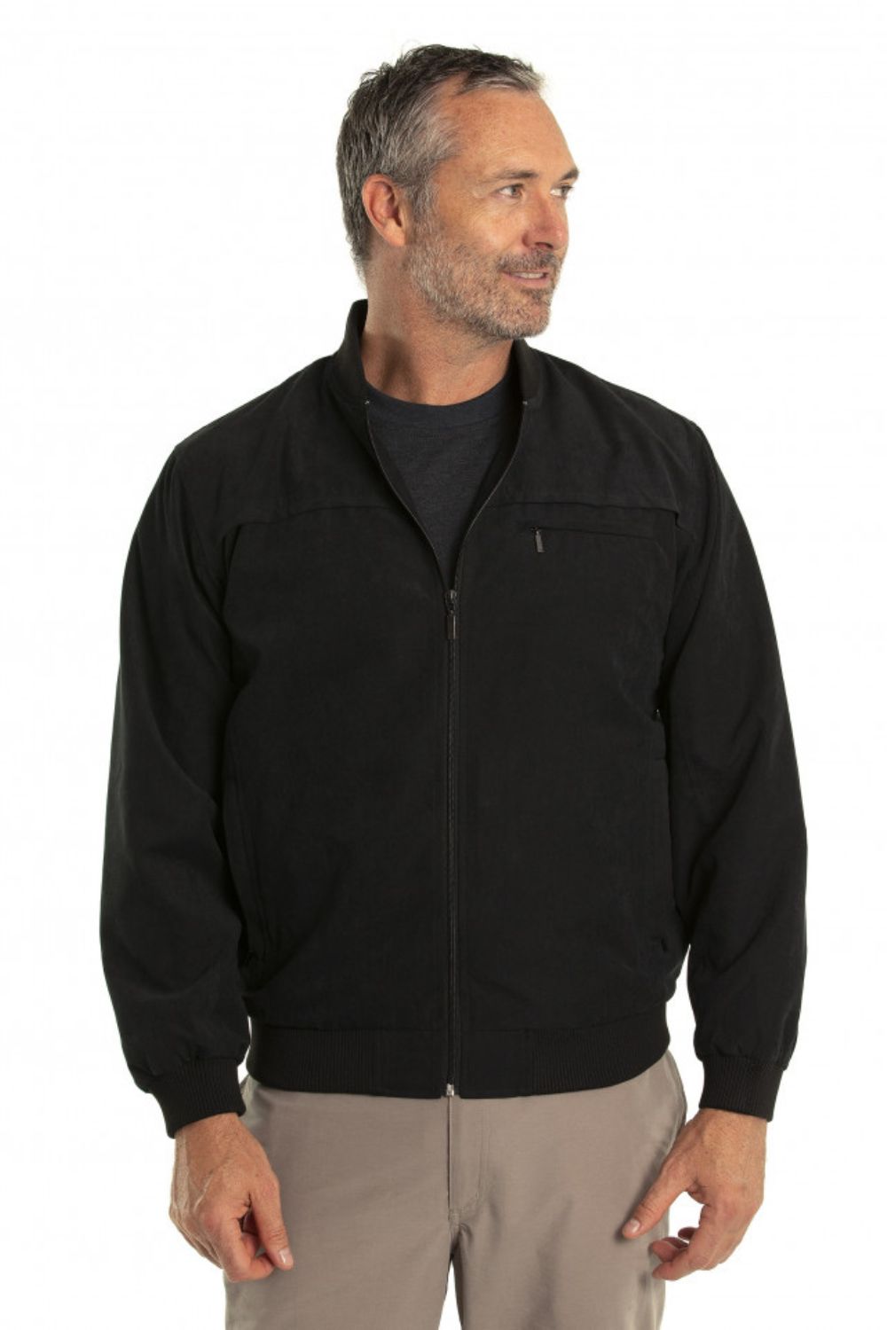 Breakaway Microfibre Bomber Jacket