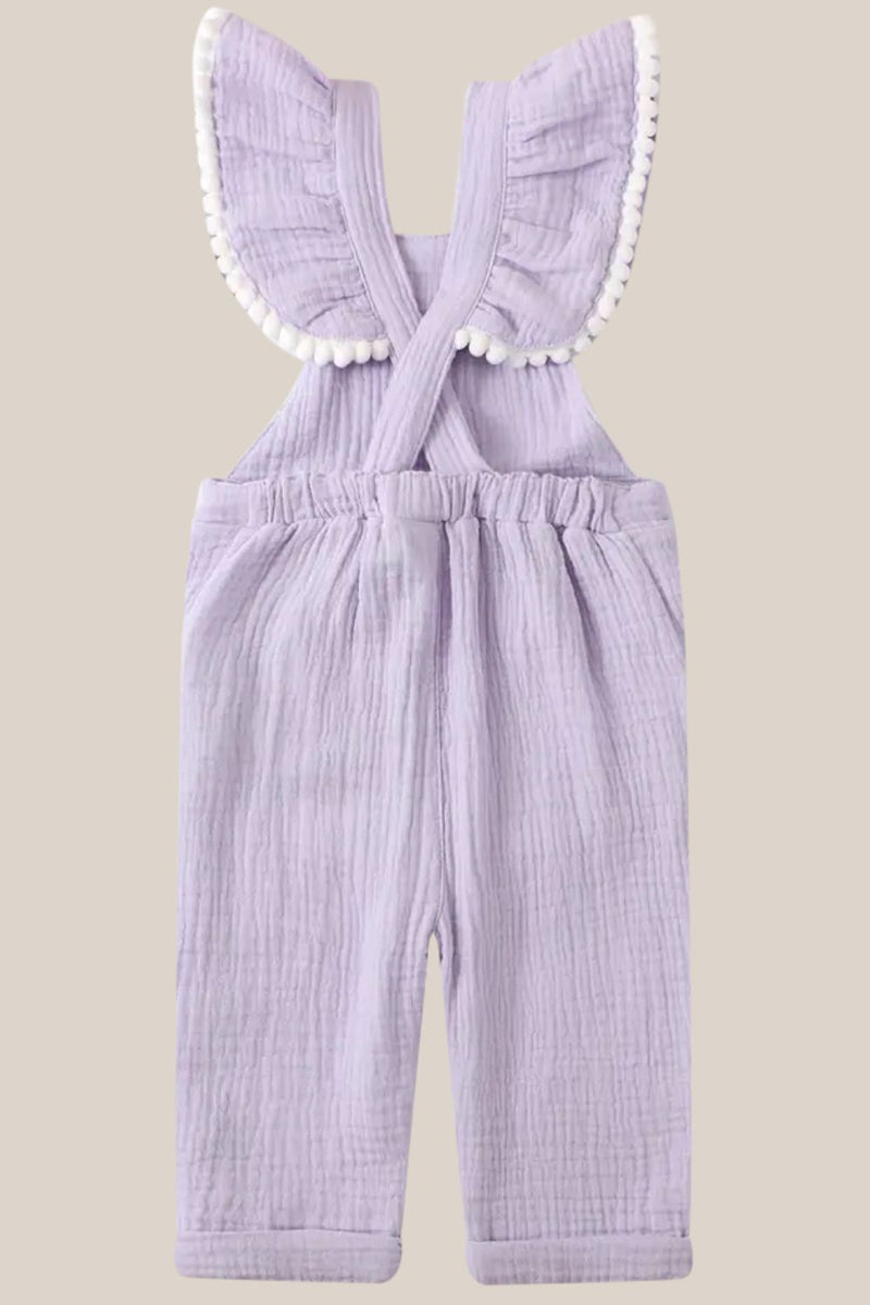 Cracked Soda Florence Frill Overalls