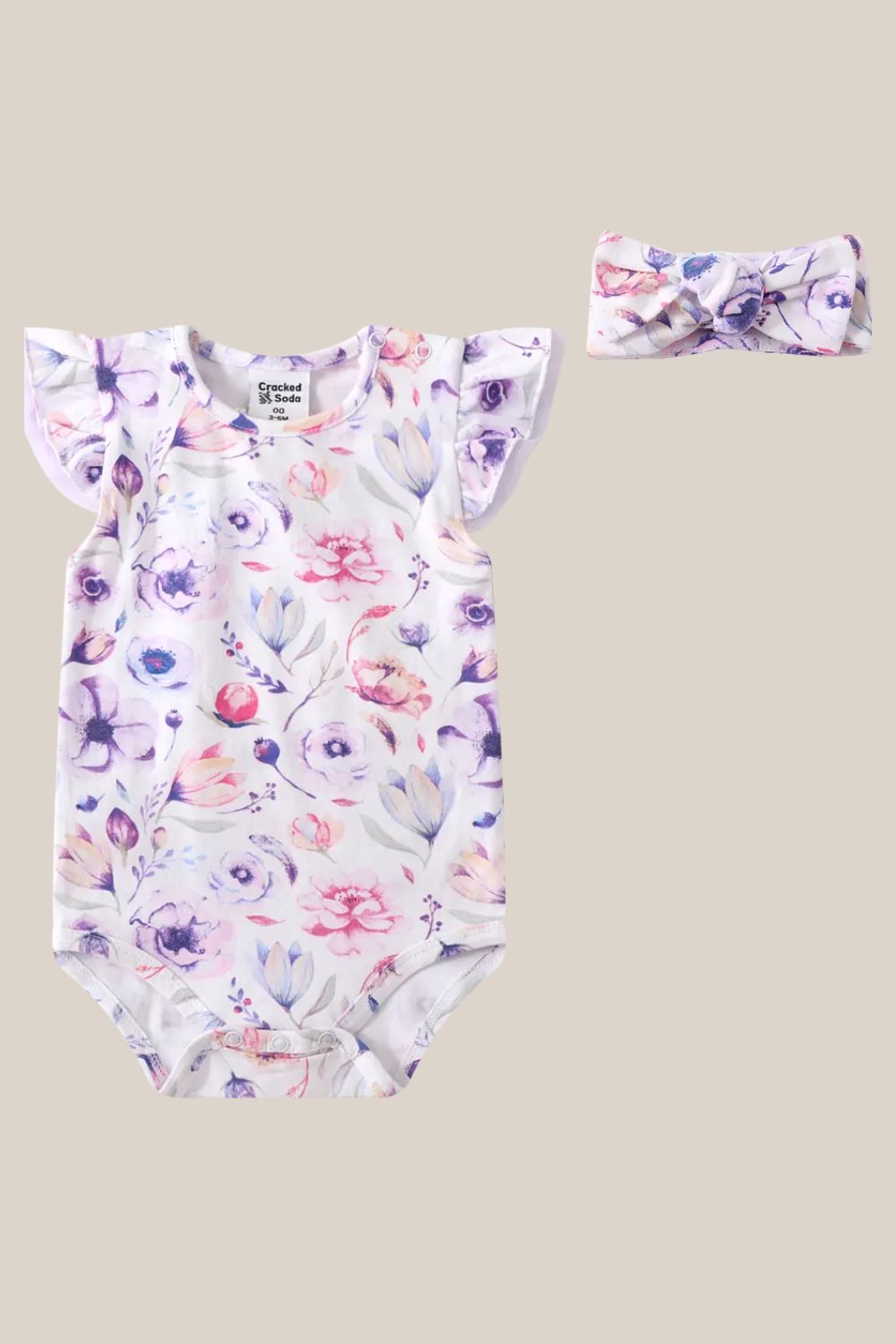 Cracked Soda Florence Bodysuit & Headband