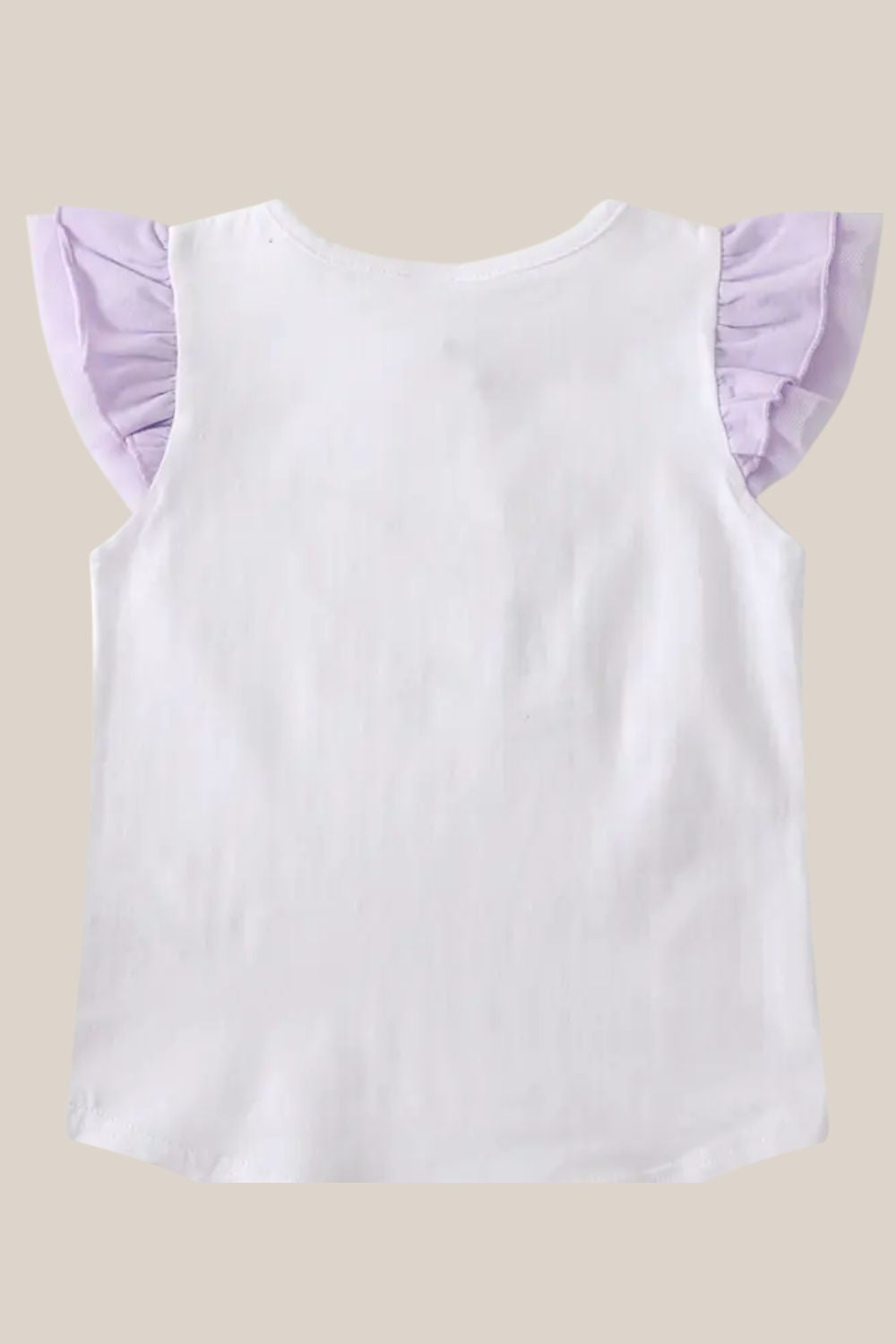 Cracked Soda Florence Printed Frill Top