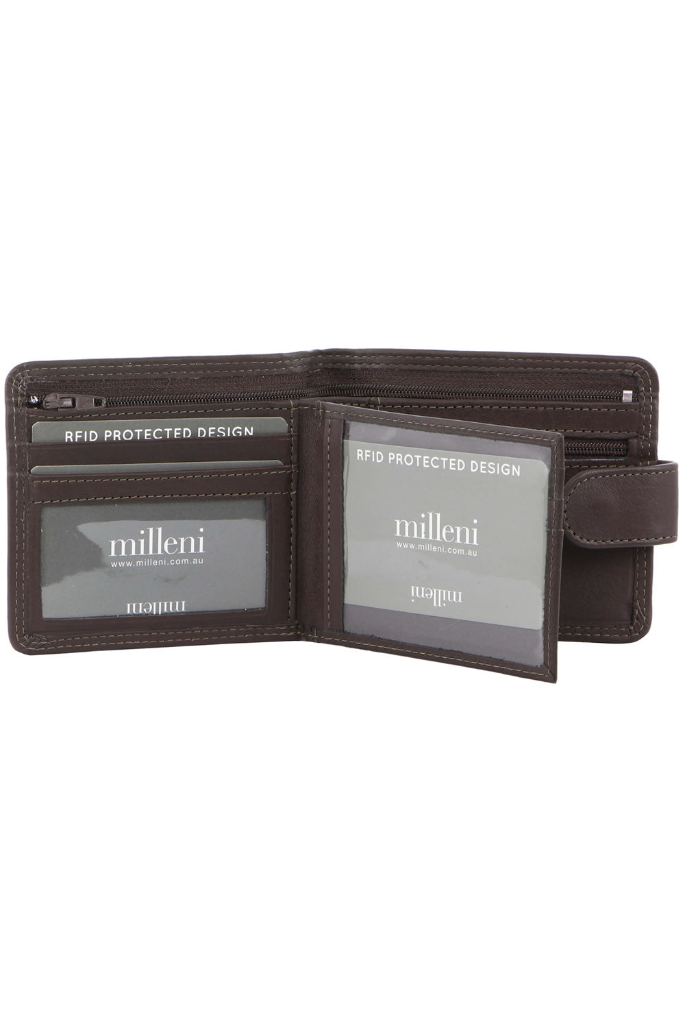 Milleni RFID Leather Wallet