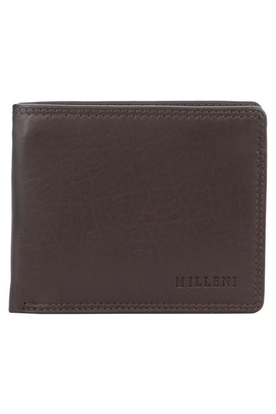 Milleni RFID Leather Wallet