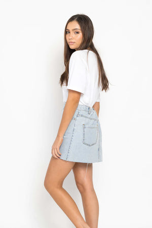 Fox + Velvet Alana Denim Skirt
