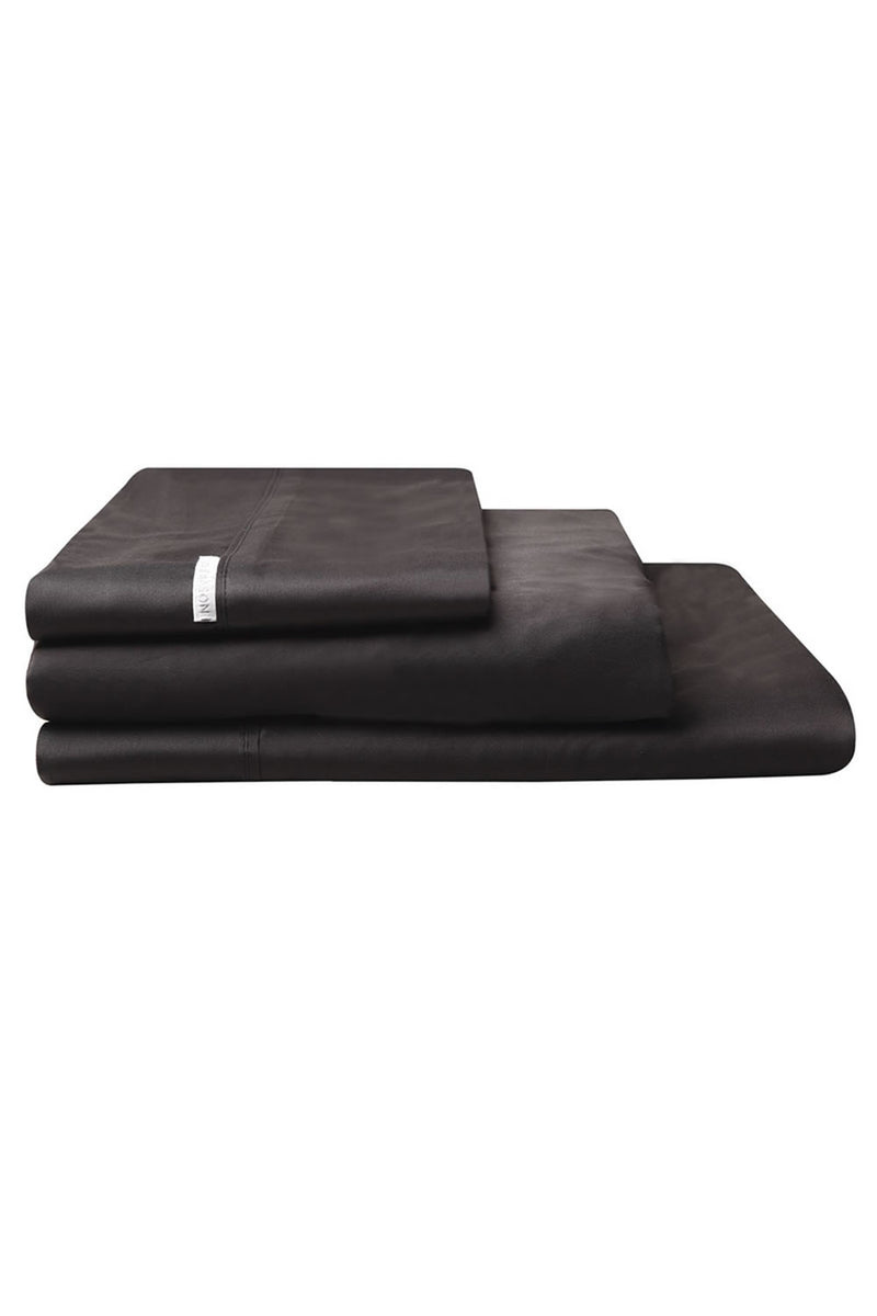 Logan & Mason 400 Cotton Sateen Sheet Set - King Single