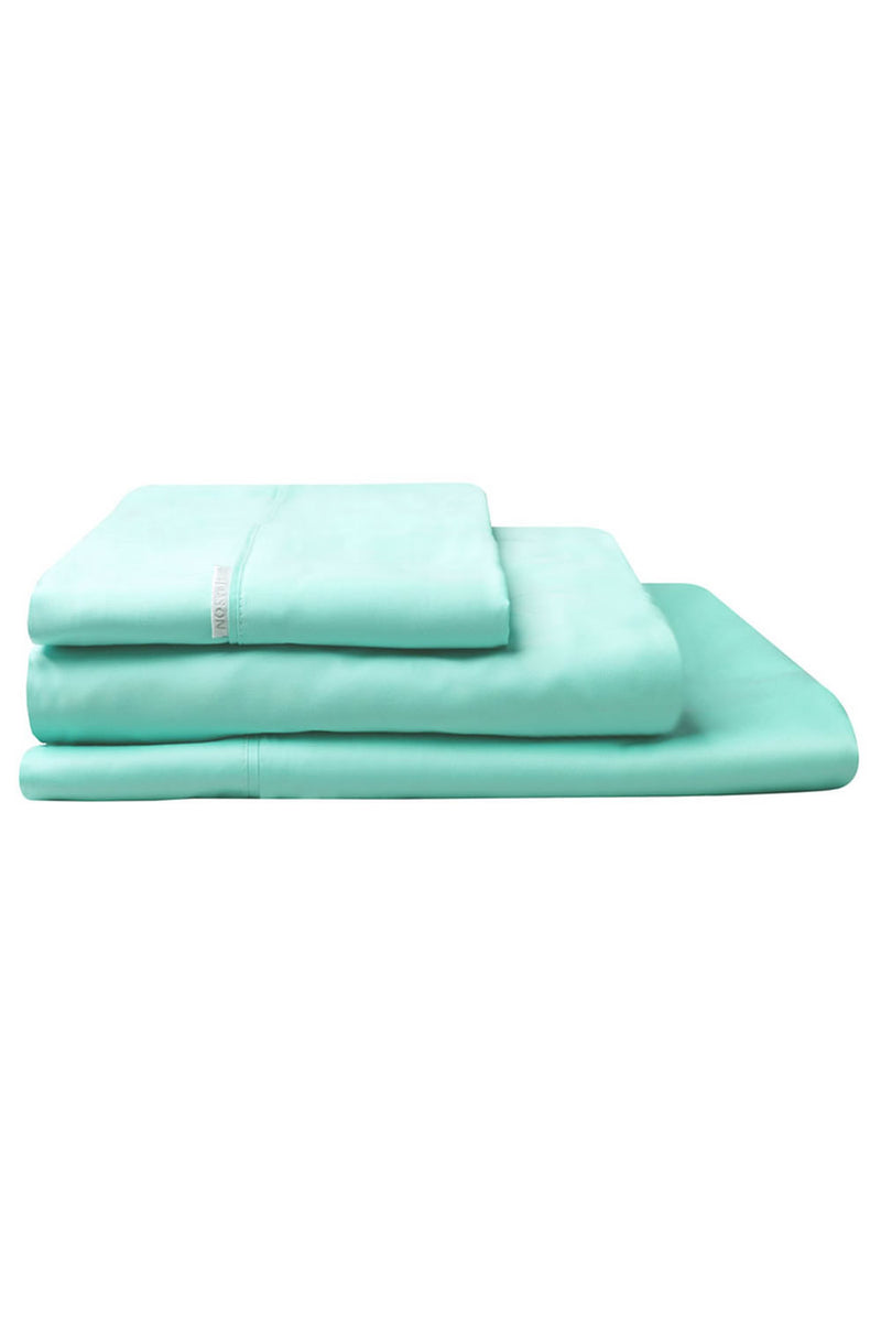 Logan & Mason 400 Cotton Sateen Sheet Set - King Single