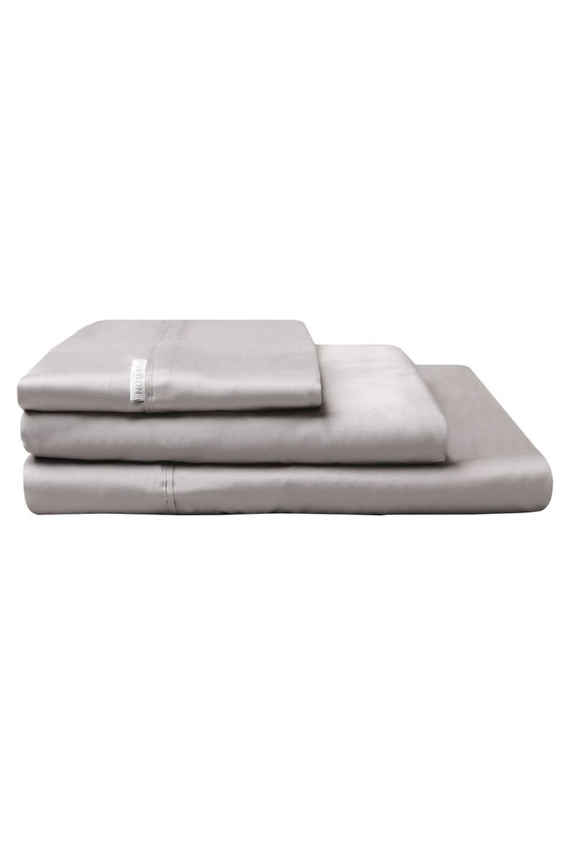 Logan & Mason 400 Cotton Sateen Sheet Set - King Single