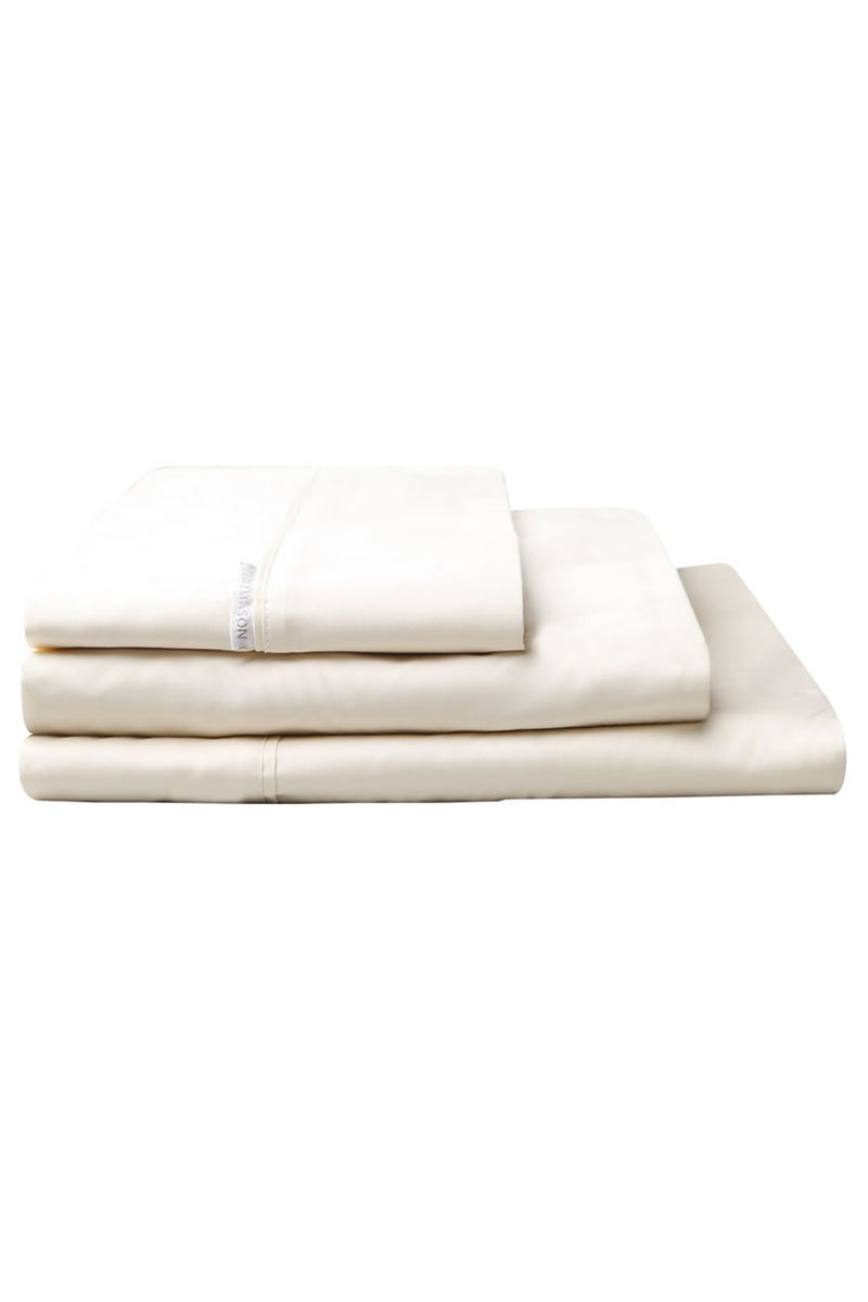 Logan & Mason 400 Cotton Sateen Sheet Set - Double